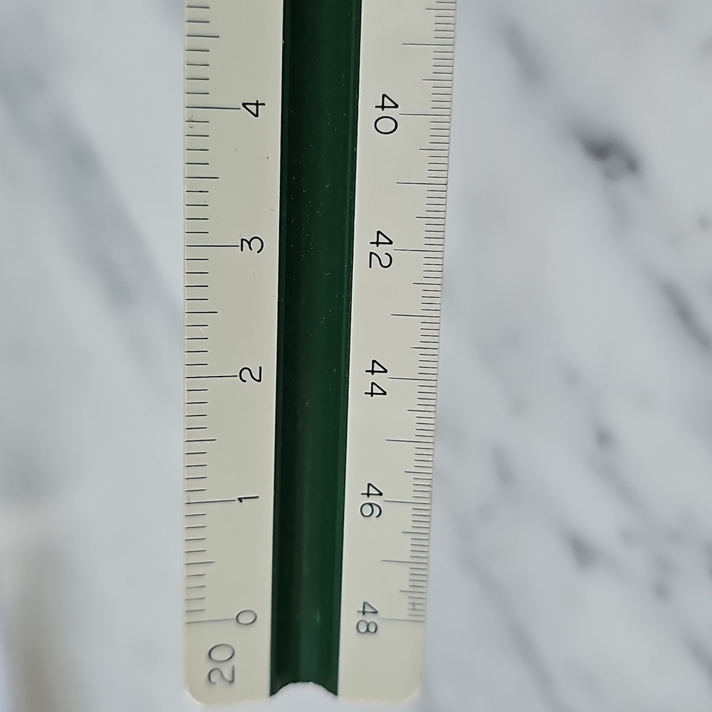 Sun Hemmi Vintage Triangular Scale Ruler - Picture 7 of 13
